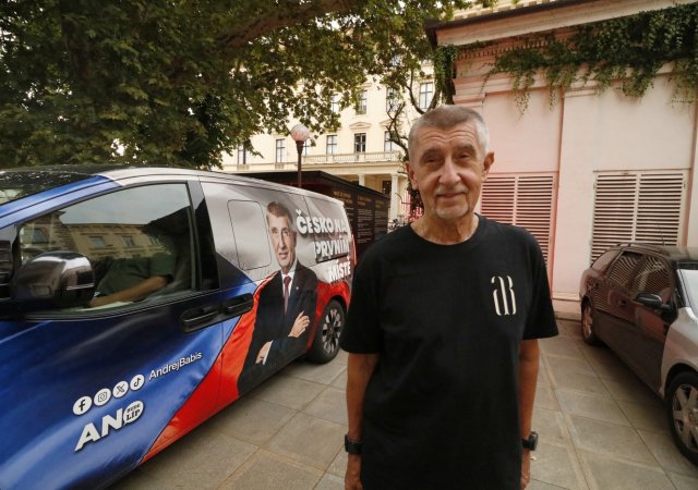 Andrej Babiš, předseda hnutí ANO