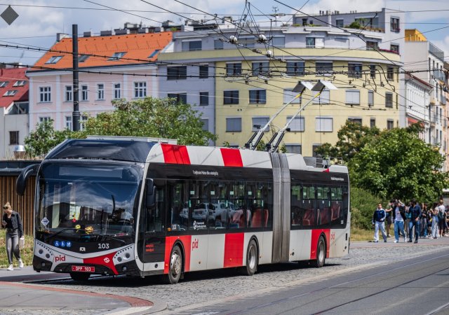 Trolejbus v Praze