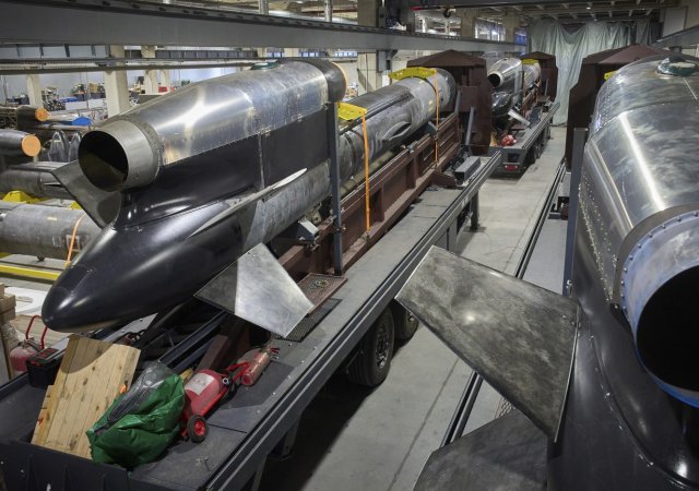 Střela s plochou dráhou letu Flamingo