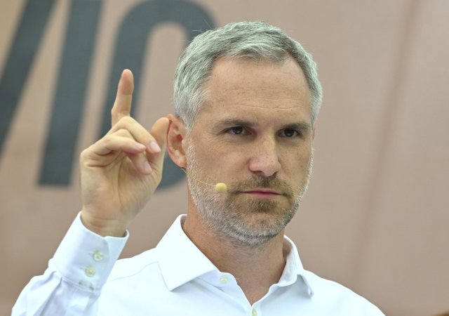 Předseda Pirátů Zdeněk Hřib