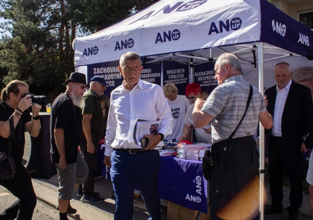 Šéf ANO Andrej Babiš