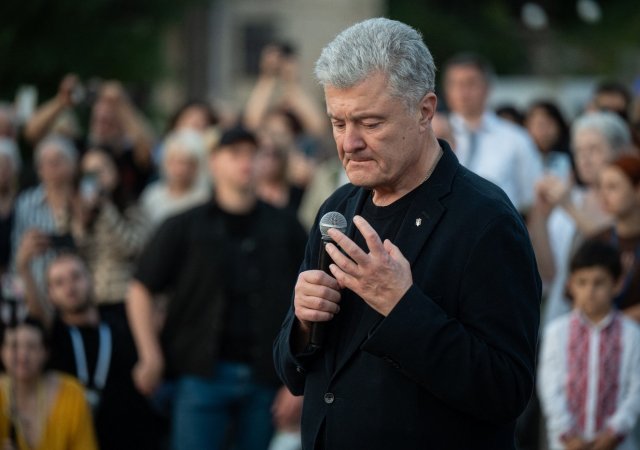 Bývalý ukrajinský prezident Petro Porošenko