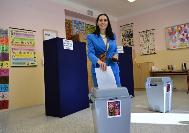 Předsedkyně TOP 09 Markéta Pekarová Adamová
