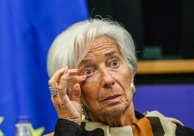 Prezidentka Evropské centrální banky Christine Lagardeová