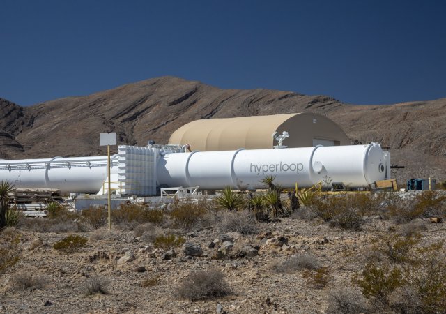 Testovací dráha Hyperloopu