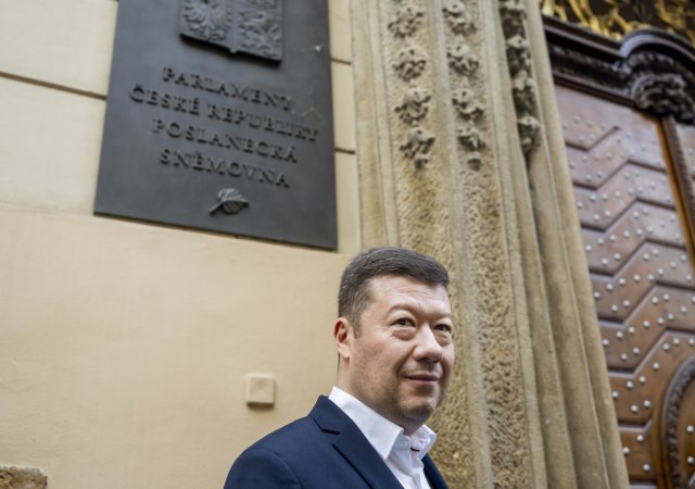 Šéf SPD Tomio Okamura