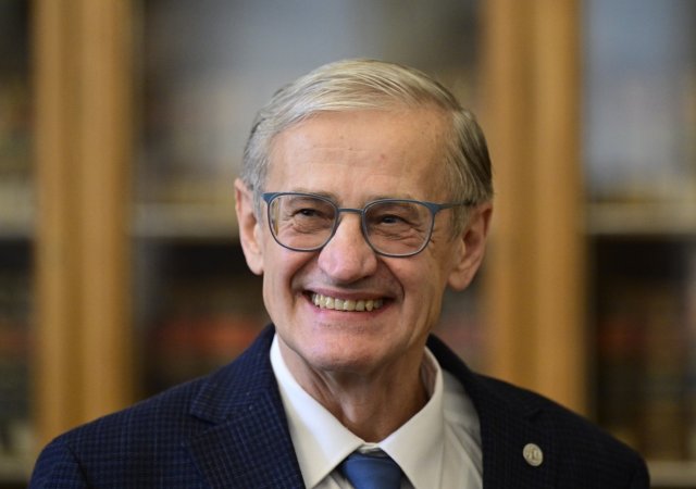 Jiří Zima, nový rektor Univerzity Karlovy