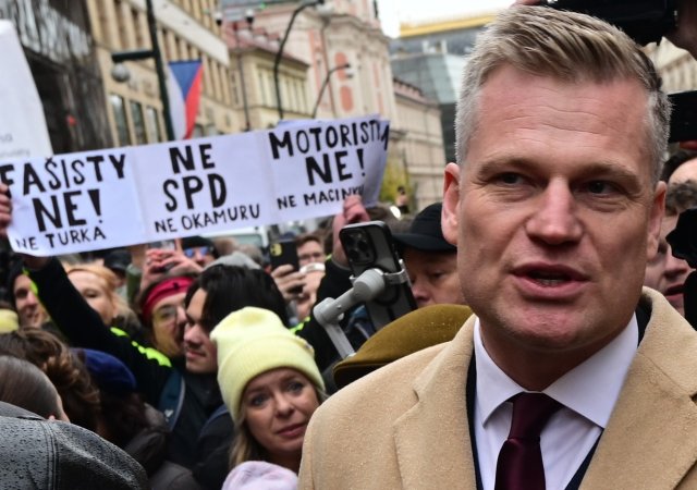 Filip Turek na Národní třídě