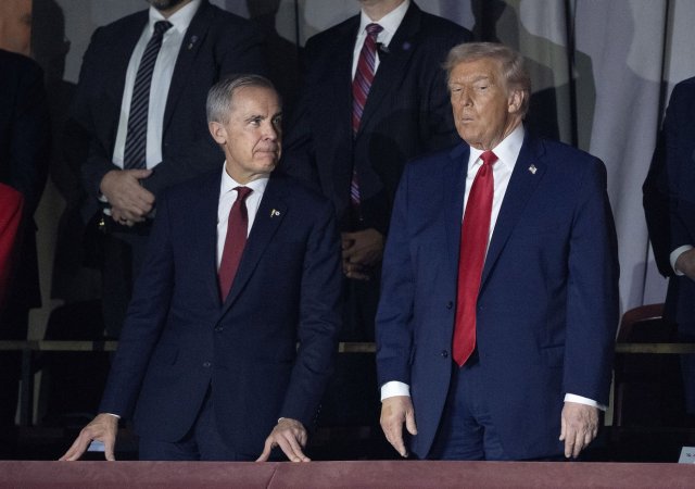 Mark Carney a Donald Trump
