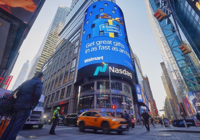 Walmart vstoupí do indexu Nasdaq