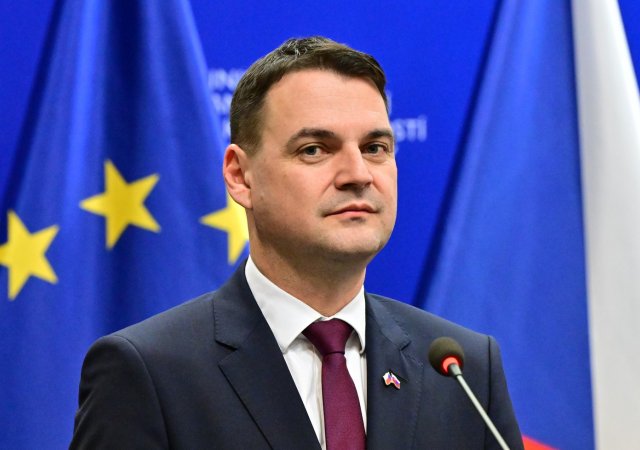 Ministr zahraničních věcí Petr Macinka