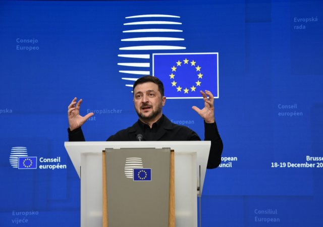 Ukrajinský prezident Volodymyr Zelenskyj