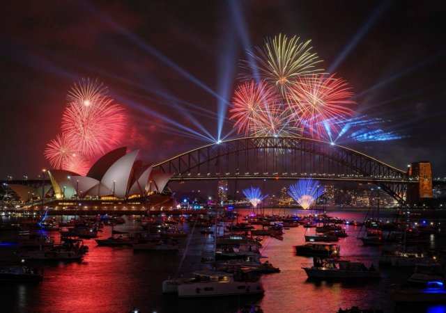 Sydney přivítalo rok 2026