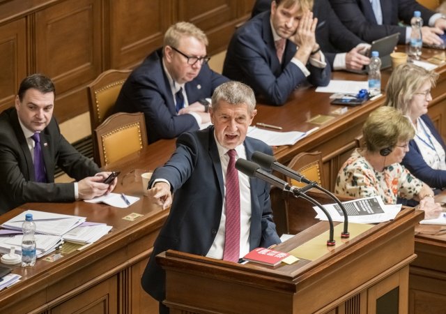 Premiér Andrej Babiš (ANO)