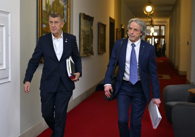 Andrej Babiš a Pavel Bém
