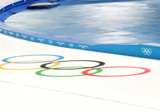 Olympijská ledová trať v Milánu