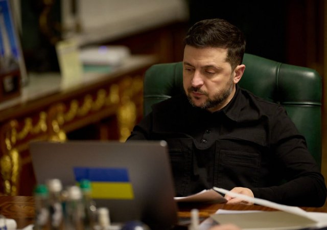 Ukrajinský prezident Volodymyr Zelenskyj