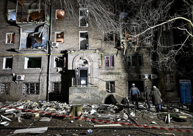 Ruské útoky v Záporoží