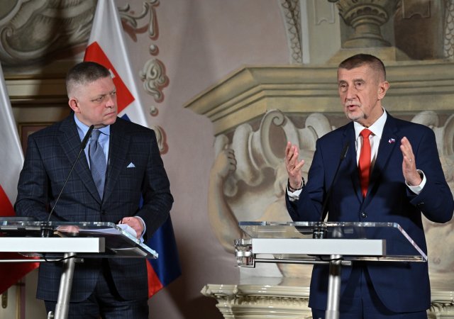 Robert Fico a Andrej Babiš