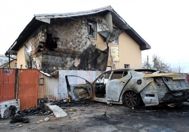 Dronový útok Ruska