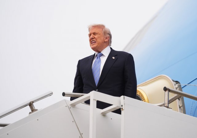 Donald Trump na návštěvě Číny