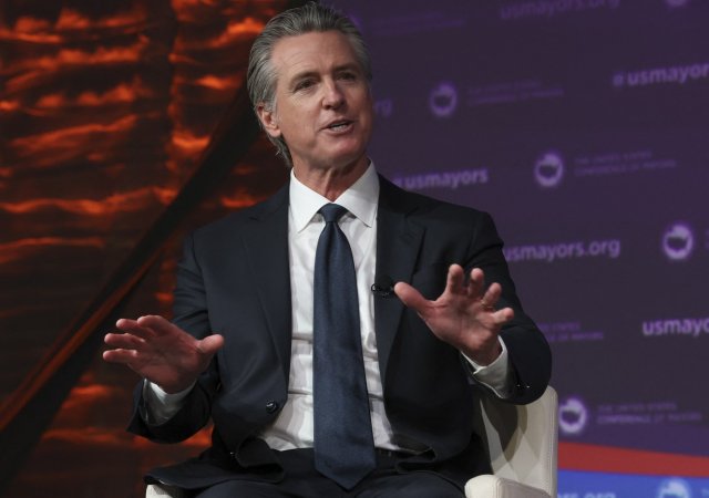 Kalifornský guvernér Gavin Newsom