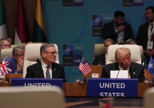 Donald Trump na jednání NATO
