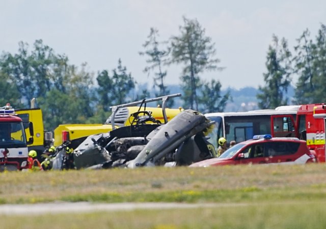 Pád vrtulníku Bell UH-1Y Venom