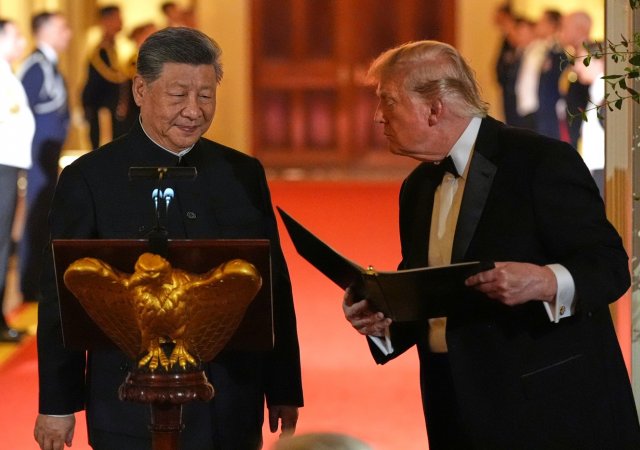 Si Ťin-pching a Donald Trump