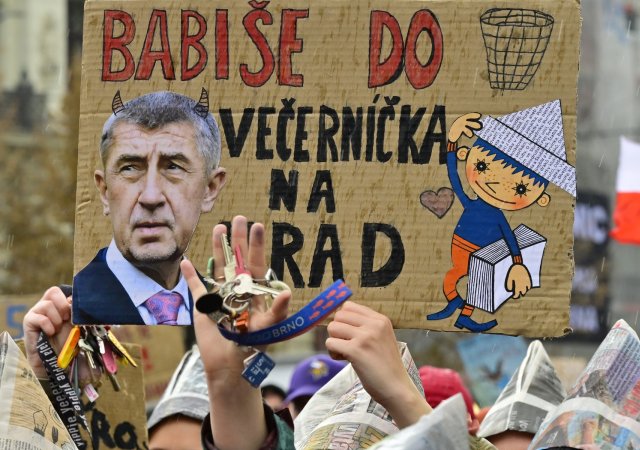 Studenstské protesty proti rušení poplatků
