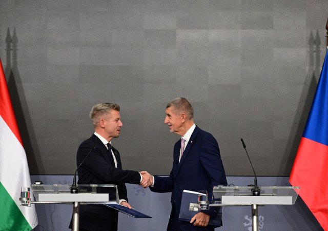Péter Magyar a Andrej Babiš