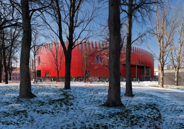 Multifunkční aréna v Jihlavě vyšla na dvě miliardy korun.