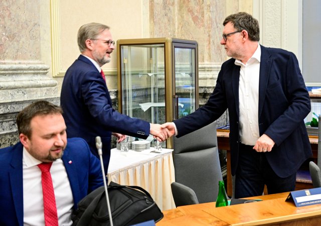 Petr Fiala, Marian Jurečka a Zbyněk Stanjura