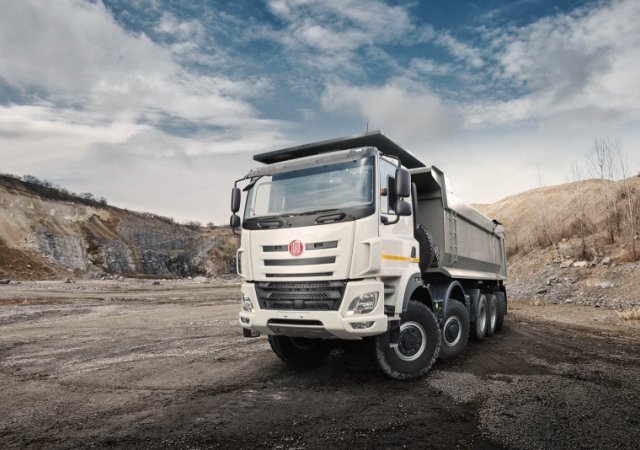 Příklad produkce kopřivnické Tatra Trucks