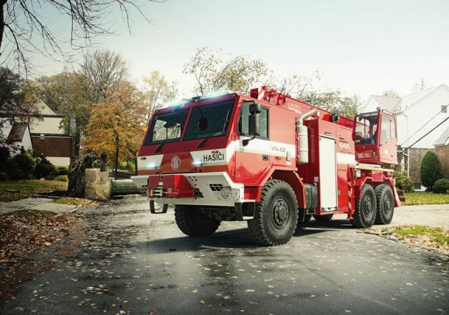 Příklad produkce kopřivnické Tatra Trucks