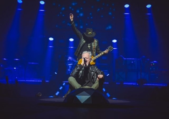 Skupina Lucie na koncertě