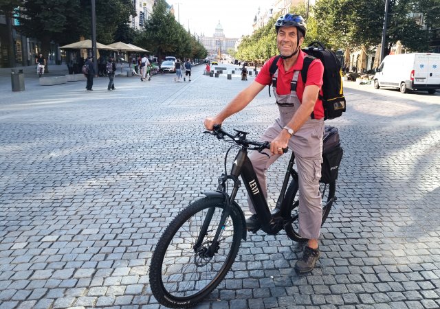 Mobilní údržbář na elektrokole