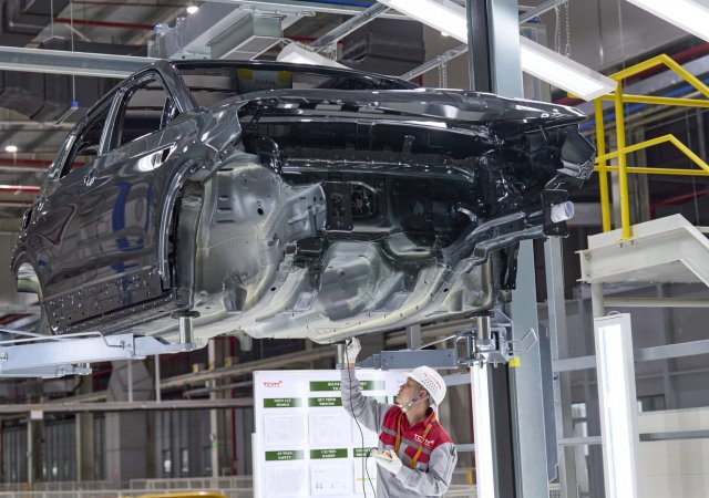 Výroba automobilů Škoda v Mladé Boleslavi
