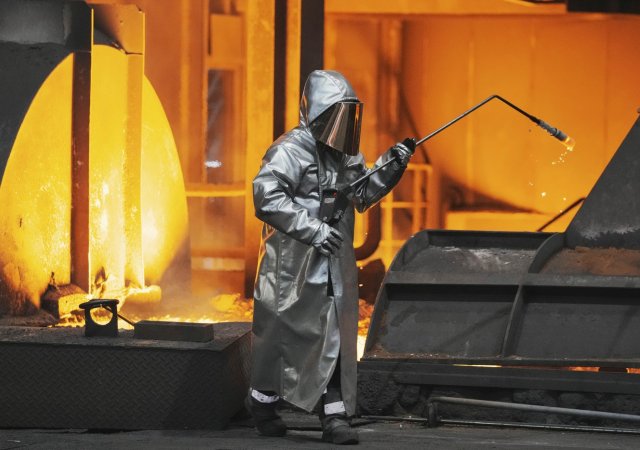 Ocelárna Thyssenkrupp v německém Duisburgu