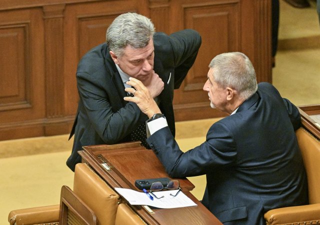 Pavel Blažek a Andrej Babiš