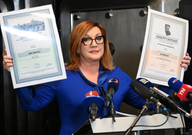 Ministryně financí Alena Schillerová (ANO)