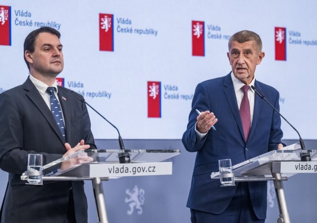 Petr Macinka a Andrej Babiš