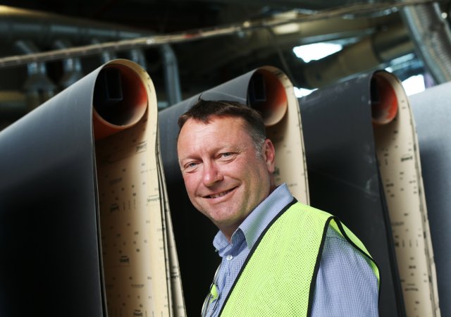 Pavel Šatný, šéf a majitel firmy Doornite, která se specializuje na výrobu interiérových dveří