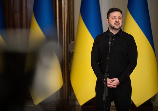 Ukrajinský prezident Volodymyr Zelenskyj