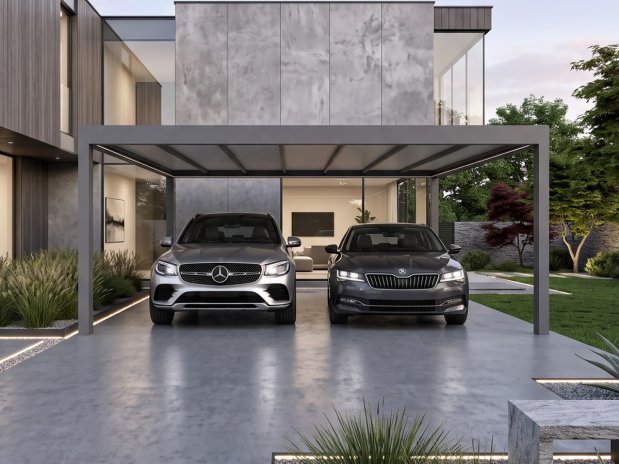 Carport LAMARK - přístřešek pro auto na míru