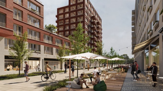 Domoplan má stavební povolení pro prvních 500 bytů v projektu Brixx v Brně