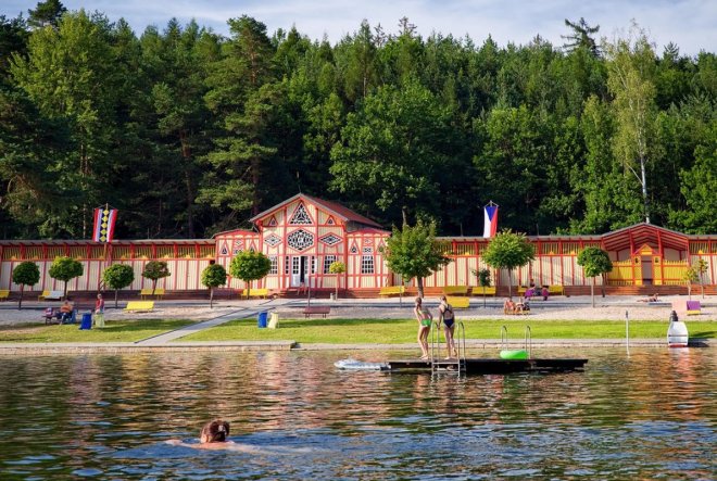 Koupaliště Dachova u Hořic