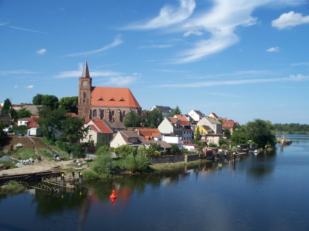 Někdejší město Fürstenberg, dnes historická část města.