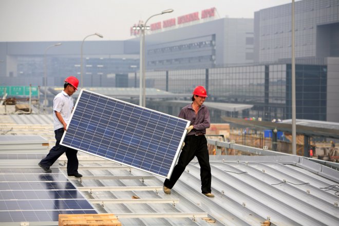 Čína zrychlí a znásobí investice do obnovitelných zdrojů energie.