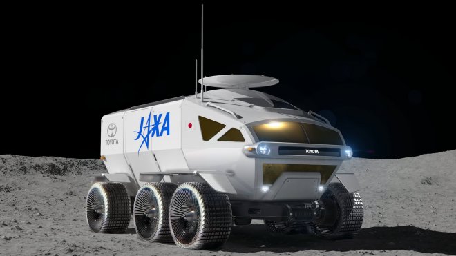 možný vzhled japonského lunárního vozidla Lunar Cruiser